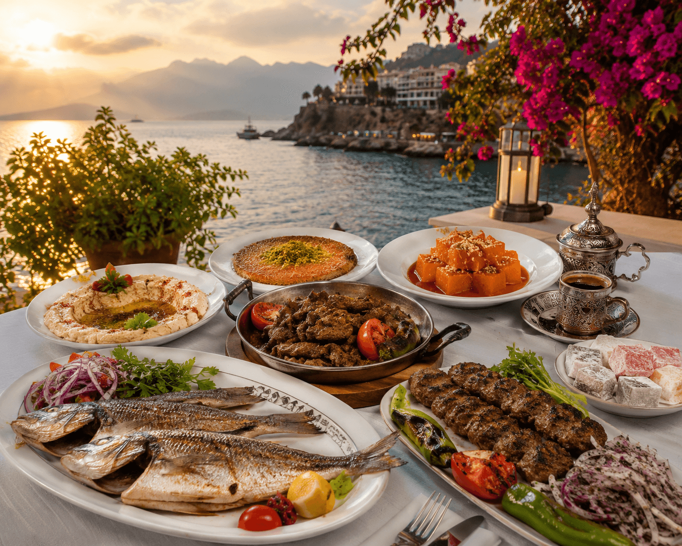 Cele mai bune restaurante și localuri accesibile din Antalya